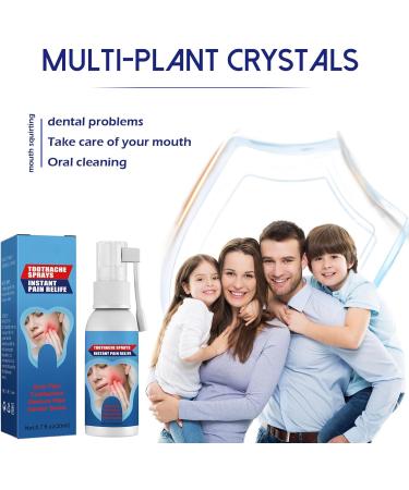 Instant Toothache Relief Spray for Fresh Breath and Oral Health - Buy Online on GoSupps.com