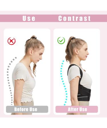 Douxia Adjustable Back Keeping Belts - Posture Correction for Men & Women | Breathable Back Bandage for Spine & Shoulder Support (Size XL) - Buy Online on GoSupps.com