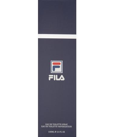 FILA Eau de Toilette for Men - Cool Clean Refreshing - A Classic Cologne For Men - Extra Strength Long Lasting Scent Payoff - Trendy Rectangular Streamlined Portable Bottle Design - 3.4 oz 3.4 Fl Oz (Pack of 1) - Buy Online on GoSupps.com