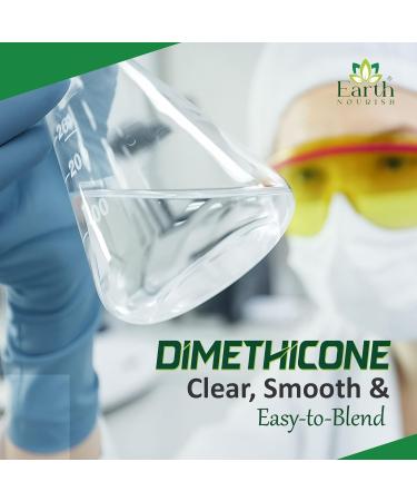 Earth Nourish Dimethicone 3.38 Fl Oz / 100ml Cosmetic Grade | Silicone-Based Emollient for DIY Skincare Haircare & Personal Care - Buy Online on GoSupps.com