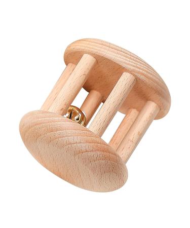 Montessori Toys for Babies | Organic Wooden Bell Rattles | Fun & Intellectual Baby Shower Gifts - Y-WJ04 - Buy Online on GoSupps.com