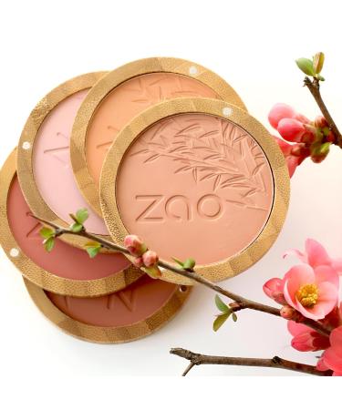 Zao Bamboo Compact Blush No. 323 - Dark Purple - 9g | Eco-Friendly Makeup for International Shipping - Buy Online on GoSupps.com