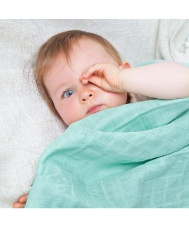 Green Woodpecker Mullwindeln 70x70cm - 100% Cotton Spitting Towels Skin-Friendly & Suction-Strong Set of 3 with Stars & Elephants - Buy Online on GoSupps.com