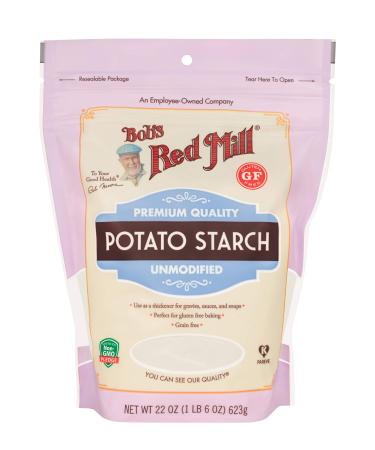 Bob's Red Mill Potato Starch, 22-ounce Resealable 22 Ounce (Pack of 1)
