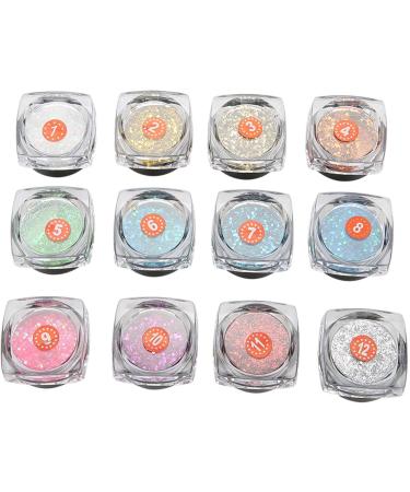 Sequin Nail Art Tools Delicate 12 Decorate your Nails Nail Art Kit Home Use for Professional Use - Buy Online on GoSupps.com