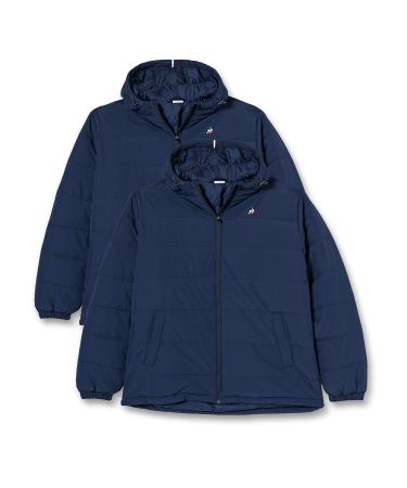 Le Coq Sportif Men's Ess Doudoune Heavy N 1 M Vest L Blue (Dress Blues)