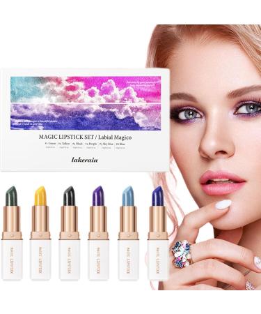  Yajimsa Magic Lipstick | Lip Stain Color Changing for Women Magic Lipstick Lightweight Texture Long Lasting Waterproof Keeps Hydrated and Prevents Breakage - Buy Online on GoSupps.com