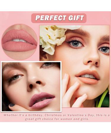Ionsgako Matte Nude Lipstick - Long Lasting & Waterproof Lip Stain in Peach Shade for Women | Non-Drying Formula - Buy Online on GoSupps.com