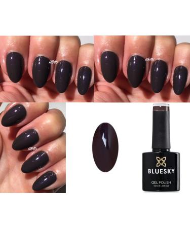 Bluesky Gel Polish Brown with a Purple Cast Nail Gel Polish UV LED Soak Off 10ml A30