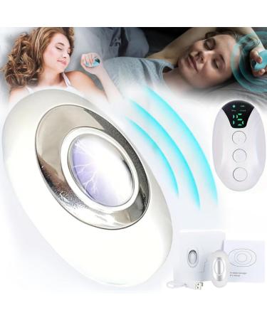 Neurocontrol Dispositivo Para Ansiedad Hand Held Nighttime Sleep Aid Device Handheld Relaxation Device Natural Sleep Aid Device for Improved Sleep Anxiety Small and Easy To Carry (White)