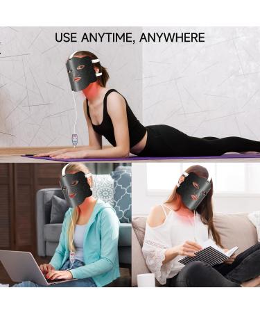 Hottoerak Red Light for Face Near Infrared Face Light Red Face Lamp with 660nm & 850nm Wavelengths for Home Use - Buy Online on GoSupps.com