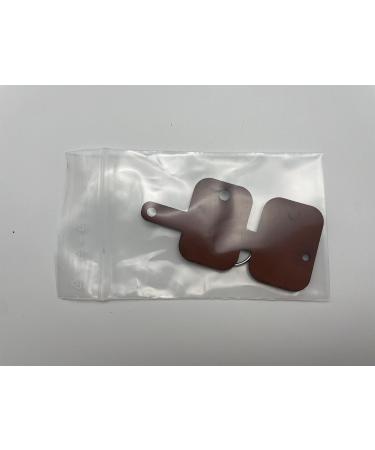 Custom Engraved Copter Farm Dog Brand Bag - Art & Real Leather Rectangle Design for Dogs | Personalize with Push Button | Unique Brown Collar Accessory - Buy Online on GoSupps.com