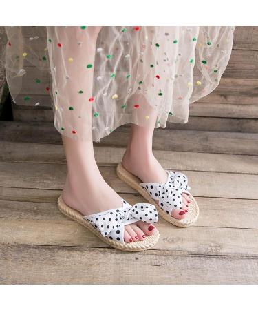 HSYHKDSY Women's Glitter Flat Sandals - Elegant Casual Summer Shoes - Comfortable Holiday Footwear - White 6.5 UK - Buy Online on GoSupps.com