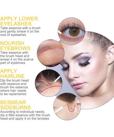 Multi-Peptide Eyelash Growth Serum - Natural Lash Booster for Growth and Thickness 5ml - Buy Online on GoSupps.com