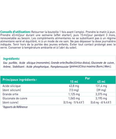 Dexsil Original - Food Supplement for Hair Skin and Nails - Designed with Nettle Copper and Silicon - Pack of 2 - Buy Online on GoSupps.com