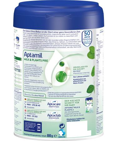 Buy APTAMIL MILK & Plants Pre 800g Powder - Premium International Shipping Available - Buy Online on GoSupps.com
