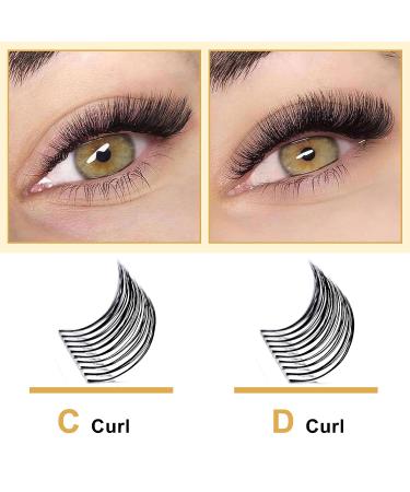 Premade Fans Eyelash Extensions 5D-D-0.10-14 - B&Q LASH Volume Fan Lashes 14mm 5D-D-0.10 - Buy Online on GoSupps.com