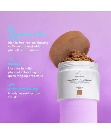 Drunk Elephant Sugared Koffie Almond Milk Body Scrub - 270 mL/9 Fl Oz - Buy Online on GoSupps.com