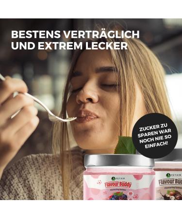 Vetain Flavor Buddy Nuss Nougat 200g - Natural Low-Calorie Taste Powder with Real Pieces - High Solubility - Made in Germany | International Shipping - Buy Online on GoSupps.com