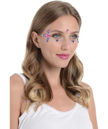 Zac's Alter Ego Crystal Stone Face Gems - Bright Festival Body Art | Shop Internationally - Buy Online on GoSupps.com