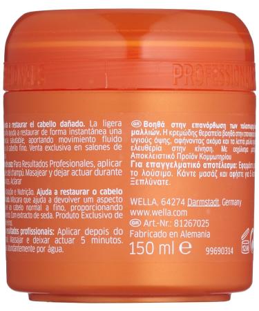 Wella Enrich Mask for Thin/Normal Hair - 150 ml | Deep Conditioning Treatment for Vibrant Shine - International Shipping Available - Buy Online on GoSupps.com