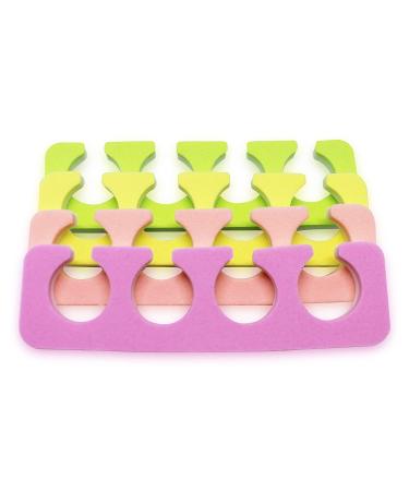 ZMOI 120 PCS Premium Toe Separators - Soft & Durable Pedicure Accessories in 4 Colors - Buy Online on GoSupps.com