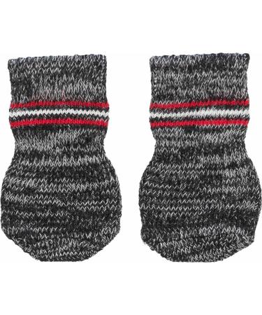 Trixie 19501 Dog Socks Anti-Slip XS S 2 pcs. grey grey XS-Small - Buy Online on GoSupps.com