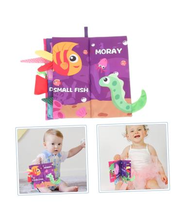 Shop Abaodam 3-Stage Fabric Book - Sensory Stories for Toddlers | Early Development Polyester Books for Newborns - Buy Online on GoSupps.com