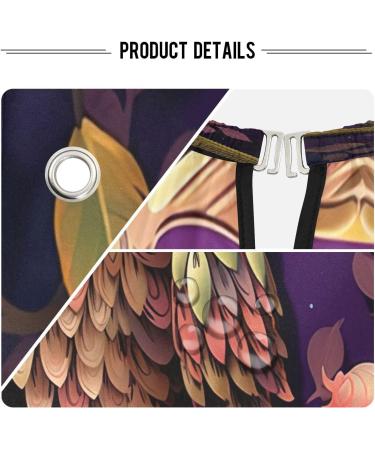 Kigai Cute Owls Barber Cape - Professional Waterproof Hair Cutting Cape for Men & Women with Adjustable Snap Closure - Buy Online on GoSupps.com