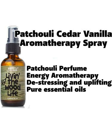 Patchouli Vanilla Cedar Natural Perfume/Cologne | Aromatherapy Mist for Relaxation, Stress Relief, and Meditation | 100% Pure Essential Oils - Buy Online on GoSupps.com