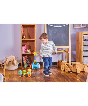 Tomy E4613 Baby Toy Duck Family - Colorful Pull-Up Toy with Sound Effect for Crawling & Running Infants - Ideal for Boys & Girls 10+ Months - Buy Online on GoSupps.com