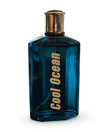COOL OCEAN Eau de Toilette for Men 3.4 fl oz Fresh Aquatic Spray - Buy Online on GoSupps.com