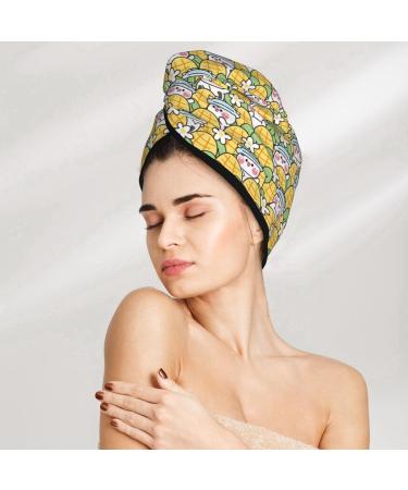 Cute Cow Microfiber Hair Towel - Super Absorbent Coral Velvet Wrap for Long Curly & Thick Hair - Quick Dry for Women - Buy Online on GoSupps.com