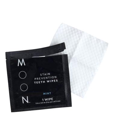 Moon Stain Prevention Teeth Wipes | Whitening + Cleansing Oral Care Wipes - 10 Wipes Per Pack - Buy Online on GoSupps.com