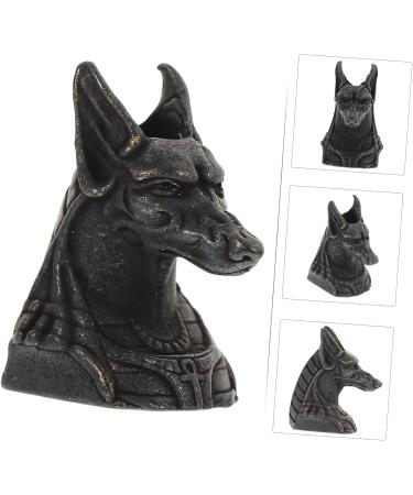 Ancient Egyptian Anubis Pendant Keychain DIY Bracelet Pendant (black Version) 1pc Car Decor Jewelry 2.5X1.5X0.6CM As Shown1 - Buy Online on GoSupps.com