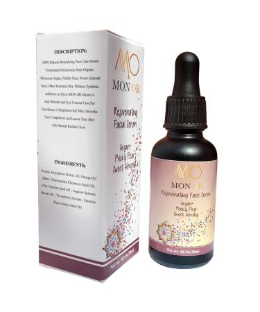Moroccan Argan Oil Face Serum - Hydrating & Rejuvenating Formula for Dry Aging Skin | Reduce Fine Lines & Achieve Youthful Radiance - 1 oz - Buy Online on GoSupps.com