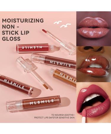 Glow Lip Balm & Lip Oil - Plumping Hydrating Long Lasting Gloss for Women | Nourishing Non-Stick Lip Care - Buy Online on GoSupps.com