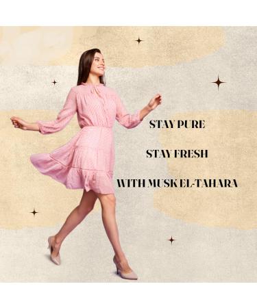 Tahara Musk Tahara Saudi Perfume Pure 2 x 6 ml Thick Oil Incense Body Spray Tahara Musk (White Musk) - Buy Online on GoSupps.com