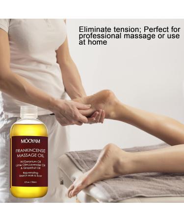 Premium Lavender Massage Oil - 236ml | Essential Body-Shaping Oil for Relaxation Joint & Muscle Relief Ideal for Gua Sha & Herbal Therapy | International Shipping Available - Buy Online on GoSupps.com