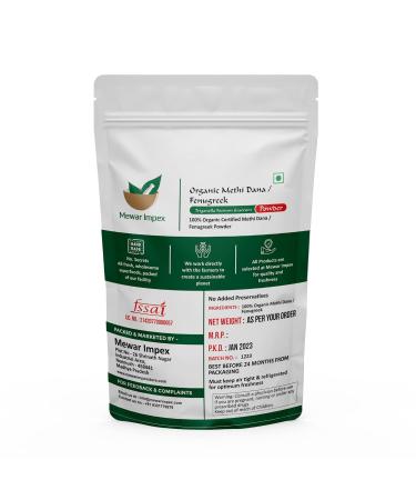 Mewar Impex Methi Seed Powder 400 gm | Premium Fenugreek Powder for Hair Growth & Care - Buy Online Internationally - Buy Online on GoSupps.com