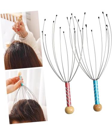 JECOMPRIS 4 Pack Telescopic Scalp Scratcher & Head Massager | Handheld Device for Ultimate Relaxation & Body Tickling - International Shipping Available - Buy Online on GoSupps.com