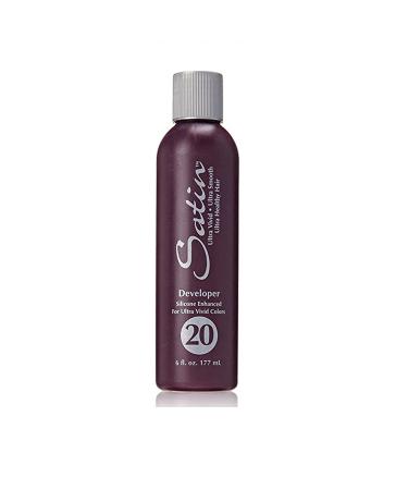Satin Oxide Developer 20 - 6 oz Bottle for Hair Coloring - 6 Fl Oz (Pack of 1) - Buy Online on GoSupps.com