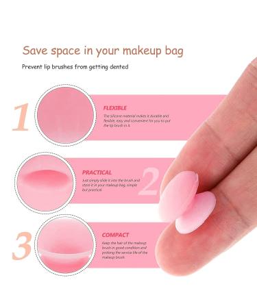 10 Silicone Lip Brush Covers with Suction Cup - Dust-Tight & Protective for International Shipping - Buy Online on GoSupps.com