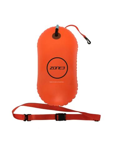 Zone3 Swim Safety Buoy/Tow Float Orange