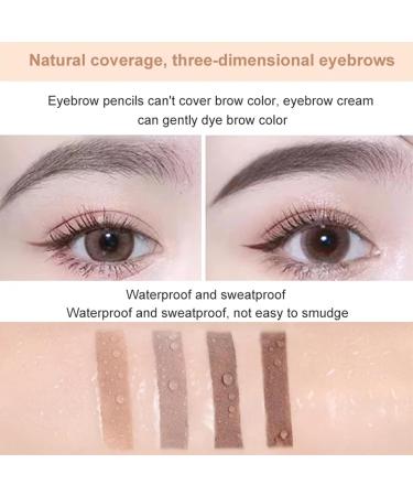 Waterproof Long-Lasting Eyebrow Cream 2Pack HEYKOMI Waterproof Long-Lasting Eyebrow Cream (#1 #4) #1 #4 - Buy Online on GoSupps.com