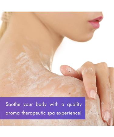 SPA REDI Lavender & Wildflower Foot Cream 16 Oz - Exfoliating Pedicure Massage Treatment for Dry Cracked Feet - Buy Online on GoSupps.com