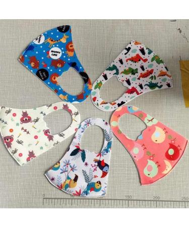 9 Packs Kids Protect_Cover_Mask Reusable Washable Ice Silk Boys Girls Mouth Protection Nolvety Adjustable Earloops Outdoors Sports Anti-dust Household Cleaning Cycling Camp - Buy Online on GoSupps.com