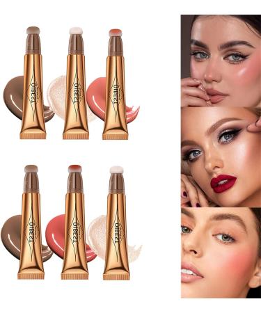 Beauty Wand Beauty Wand Highlighter Beauty Wand with Cushion Applicator Lightweight Blendable Makeup Stick Liquid Highlighter Stick Makeup 010304 - Buy Online on GoSupps.com