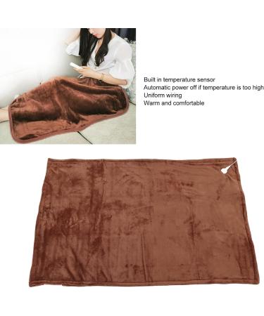 Qcwwy Electric Blanket 80x60 | Super Soft Heated Pad with Automatic Shut-off | EU Plug 220V for Home Use | Unified Wiring Protection - Buy Online on GoSupps.com