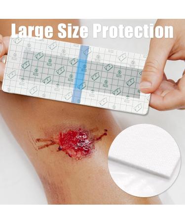 Incision Island Dressing Section Adhesive Island Wound Dressings Pads Waterproof Bandage Gauze Absorbent Patche-6PCS - Buy Online on GoSupps.com